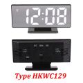 Digital Alarm Clock LED Screen Alarm Clocks for Kids Bedroom Temperature Snooze Function Desk Table Clock Home Decor LED Clock. 