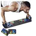 Foldable Push-Up Board - Versatile Home Gym Equipment for Total Body Workouts. 