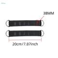 150kg Swing Hanging Straps Kit Gym Hanging Strap Webbing W/ D-ring Hooks. 