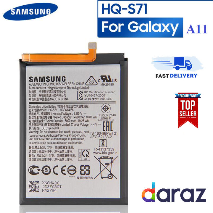 Original Replacement Battery For Samsung Galaxy A11