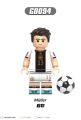 Single Sale WorldCup Figures Building Blocks Ronaldo Messi Neymar Modric Minifigures Assemble Blocks For Boys Girls Gift Toys G0112. 