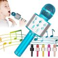 High Quality Wireless Microphone Bluetooth Karaoke Speaker Handheld Mic Ktv Party Player Portable Kids Gift Led Usb Studio WS-858 126212001 High-Five LK. 