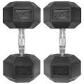 Hex Dumbells 25kg. 