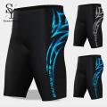 Sunnyheart Men Swimming Pants Men's Quick Dry Color Matching Swimming Trunks for Water Sports Slim Fit Breathable Mid Waist Bathing Boxers Surfing Shorts Long Swim Trunks. 