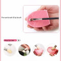 【Folio & Light】Jaf Brush Egg For Cleaning Makeup Brushes Silicone Brushegg Finger Glove Make Up Brush Cleaner. 