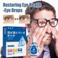 Profesional 15ml Clear Vision Eye Drops Eye Treatment Discomfort Drops For Blurred Vision Cure Dry Eyes Cloudy Eyeball Black Shadow Rem R4L3. 
