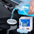 2 Packets Car Vehicles Windshield Solid Soap Piece Window Glass Washing Cleaning Paint Protective Foil Effervescent Tablets Wash. 