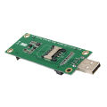 Mini PCI-E Wireless WWAN to USB Adapter Card with SIM Card Slot Module Testing Tools. 