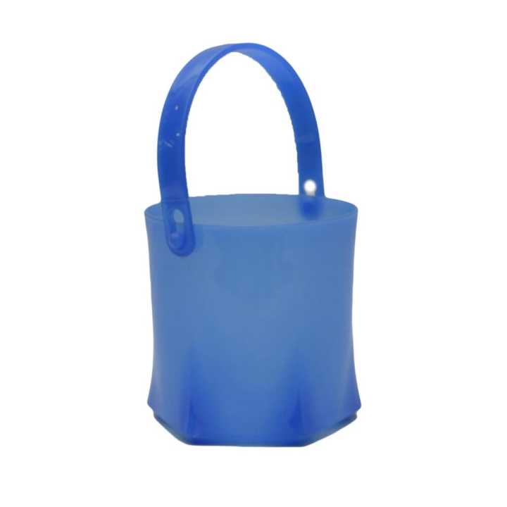 Plastic Ice Bucket  -Blue