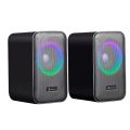 Kisonli X20 20w Usb Rgb Light Gaming Stereo Bluetooth Multimedia Speaker 2.0 [id: 10162]. 