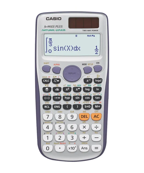 Scientific Calculator FX-991ES PLUS Student Function Matrix