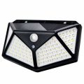 100 LED Motion Sensor Wall Light: Outdoor Garden Lamp with PIR Detection. 