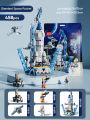 Compatible With Lego Spacecraft Building Blocks Nano Particle Space Rocket Spaceship Model Series Bricks DIY Creative Toys Boys Girls Gift. 