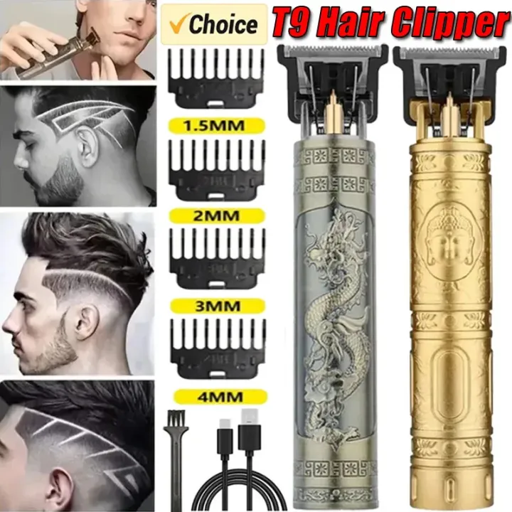 Vintage%20T9%20Hair%20Cutting%20Machine%20Hair%20Clipper%20Professional%20Cutter%20Trimmer%20for%20Men%20Cordless%20Beard%20Trimmer%20USB%20for%20Barber%20Dragon%20-%20Image%209