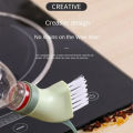 Creative Cleaning Brush Can Be Connected To Mineral Water Bottle Dry-wet Dual-use Cleaning Brush Household Gap Brush. 