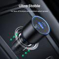 UGREEN 130W USB C Car Charger 3-Port PD 100W PD3.0/QC4.0/PPS Fast Car Charger Adapter for iPhone 14/13/12, Galaxy S22/S22 Ultra/S21/Note20, iPad, Tablet, Laptop. 