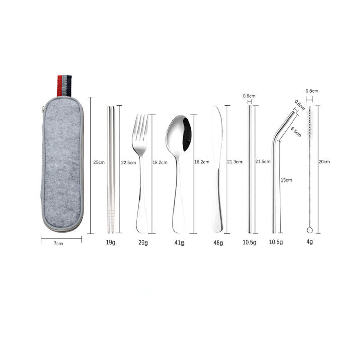 8Pcs%20Stainless%20Steel%20Cutlery%20Set,%20Travel%20Outdoor%20Utensil%20with%20Carrying%20Case%20-%20Image%204
