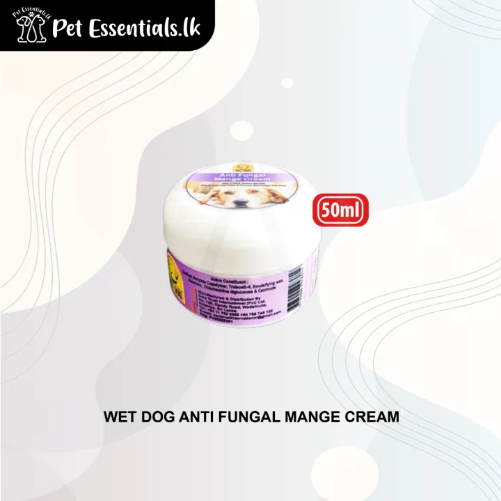 Wet Dog Anti Fungal Mange Cream 50ml