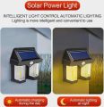 Solar Light - LED Wall Lamp Solar Powered - Security - Warm white - Outdoor Street Wall Lamp with Motion Sensor - Garden Solar Wall Lamp. 