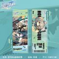 Honkai Star Rail Anime Laser Ticket Cards Dan Heng Kafka Card Self Made Paper Card Creative Photocard Collection Postcard Gift. 