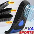 【HOT】 Memory Foam Height Increase Insoles Cushion Thicken Shock Absorption Arch Support Sport Running Shoe Sole Orthopedic Foot Pads. 