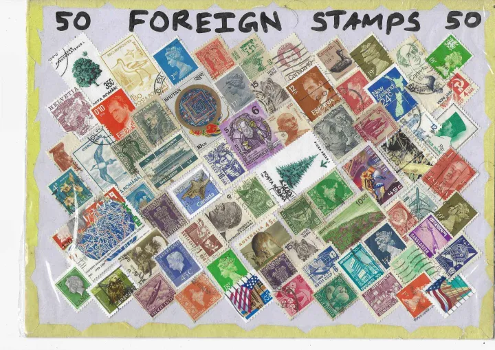 Postage%20Foreign%20Old%20Used%20Stamps%20-%20Image%203