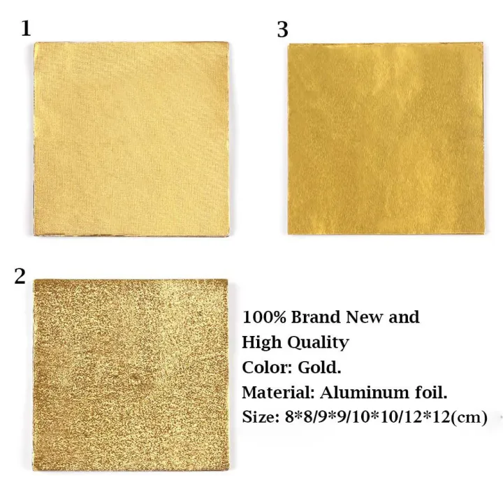 100%20pcs%20DIY%20Metal%20Embossing%20Decoration%20Gilded%20Tin%20Food%20Baking%20Wrapping%20Paper%20Package%20Paper%20Candy%20Chocolate%20Aluminum%20Foil%20-%20Image%202