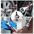 Hand Wrench 48 in 1 Swivel Head Multi Tool in One So Socket Ratchet 360 Degree Rotating Large Head Size Works Spline Bolts Multifunction Pass Torx 6-Point Universal Furniture Car Repair. 