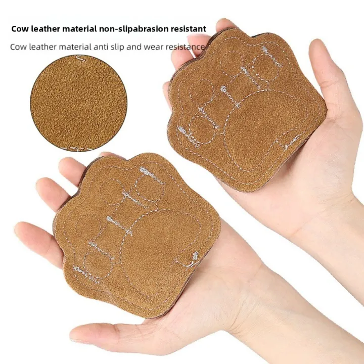 1Pairs%20New%20Cowhide%20Leather%20Weight%20Lifting%20Training%20Gloves%20Palm%20Protection%20Anti-Slip%20Palm%20Pad%20Half%20Finger%20Gym%20Glove%20Pull%20Ups%20-%20Image%205