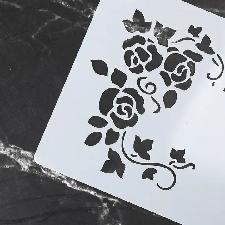 7pcs%20Craft%20Scrapbooking%20Embossing%20Template%20Diy%20Wall%20Painting%20Layering%20Stencils%20-%20Image%206