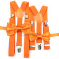 Solid Suspenders Bowtie Sets Men Women Boys Girls Baby Kids Party Wedding Y-Back Shirt Braces Butterfly Belt Bow Tie Pants Jeans. 