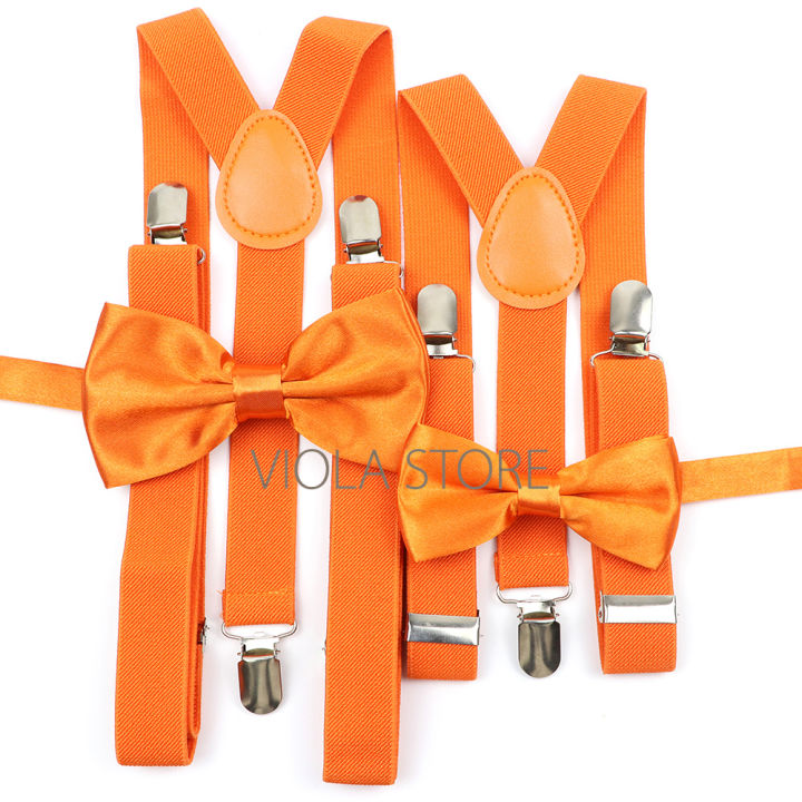 Solid%20Suspenders%20Bowtie%20Sets%20Men%20Women%20Boys%20Girls%20Baby%20Kids%20Party%20Wedding%20Y-Back%20Shirt%20Braces%20Butterfly%20Belt%20Bow%20Tie%20Pants%20Jeans%20-%20Image%202