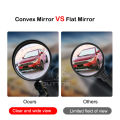 Outtobe Rearview Bicycle Mirror 2 PCS bicycle parts Bicycle Mirror Handlebar Rearview Mirror Wide Angle 360°Rotate Looking Glass Universal Cycling Bicycle. 