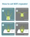 Comfast CF-WR302S Wireless WIFI  Repeater 300Mbps 10dBi Antenna Wi fi Signal Amplifer Range Extender Signal Booster. 