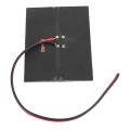 Micro Solar Panel Monocrystalline Portable Solar Cell Eco Friendly with Cable for DIY Science Project for LED Light. 