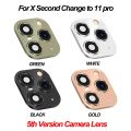 Fake Camera Flash Sticker for iPhone 11 Pro Max - Decorative Phone Accessory. 