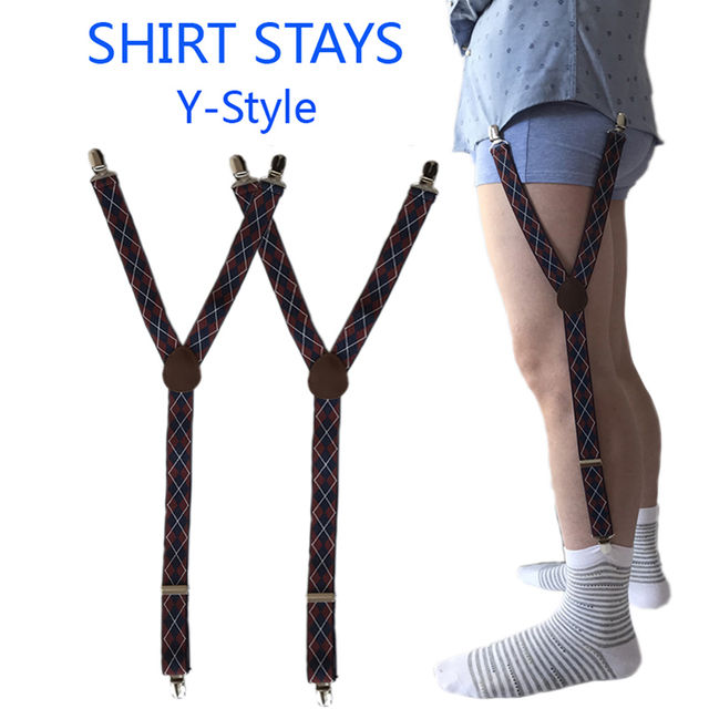 Mens%20Y%20Shape%20Adjustable%20Elastic%20Shirt%20Holders%20Straps%20Sock%20Non-Slip%20Clamps%20Leg%20Suspenders%20Shirt%20Stays%20Garters%20-%20Image%204