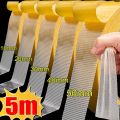 WapuAffordable5M High Viscosity Tapes Double Sided Cloth Base Grid Tapes Waterproof Traceless Carpet Adhesive Fiber Tape Strong Sticky Strips. 