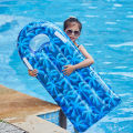 Children Inflatable Surfboard Lightweight with Handle Swim Kickboard Swimming Floating Surfboard for Beach Surfing/Swimming Pool. 