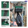 Sirend New Square Tool Bag with 30% More Capacity Waterproof Multi Pockets Tool Organizer Tool Pouch for Electrician Tools Bucket. 