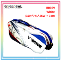 Victor Badminton Bag Racket Bagpack Backpack BR029 Bags (2 Compartments+Backpack Style+Single Sling Strap+12-15Pcs). 