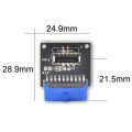USB 3.0 Motherboard Header to USB 3.2 Type C Front Panel Type E 20 to 19 Pin Converter for Desktop. 