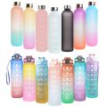 【HOT】 1 Liter Water Bottle Motivational Sport Water Bottle Leakproof Bottles Drinking Outdoor Travel Gym Fitness Jugs For Kitchen Cups. 