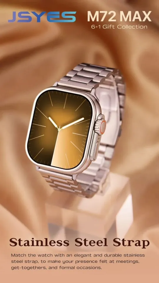 JSYES M72 Max Luxurious 01 Analogue Dress Watch 01 Smart Watch