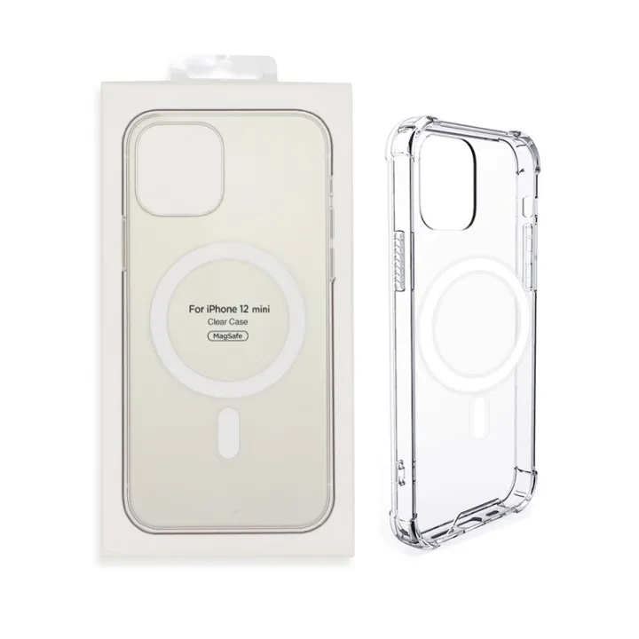 Magsafe Wireless Charging Back Cover For iphone 11 12 13 14 15 Pro Max Mini