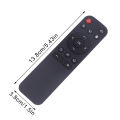 【Exclusive】 1PC Projector Remote Control For HY300 HY320 HY300 PRO Projector Portable Control Remote Universal Intelligent Remote Control.