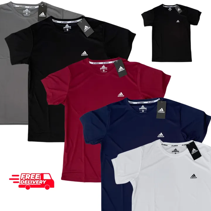 Adidas Men's T-Shirt Dri-Fit Short Sleeve Tops Sports Gym