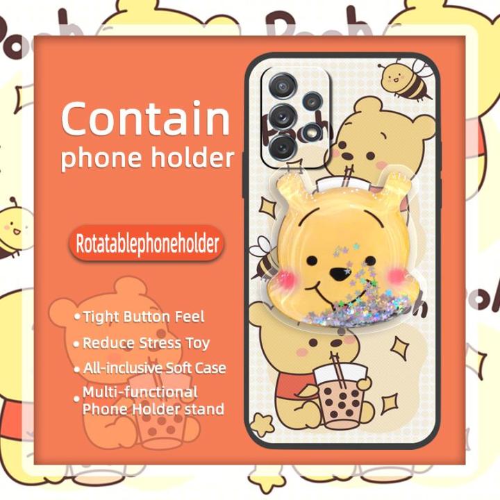 Kickstand Anti-knock Phone Case For Samsung Galaxy A52 5G/A52 4G/SM-A526B/A526W/A5260/A52S 5G Back Cover Waterproof cute