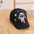 【Dream Sailing Store 】Spring Summer Cotton Cartoon Astronauts Casquette Baseball Cap Adjustable Snapback Hats for Children Boy and Girl 05. 