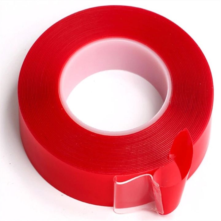 500%20Cm%20%201%20Inches%20%20Transparent%20Silicone%20Double%20Sided%20Tape%20Sticker%20%20Clear%20Acrylic%20Tape%20-%20Image%206